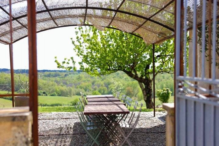 Pergola gîte 14 couchages