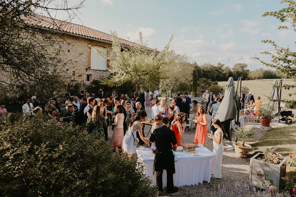 Buffet terrasse