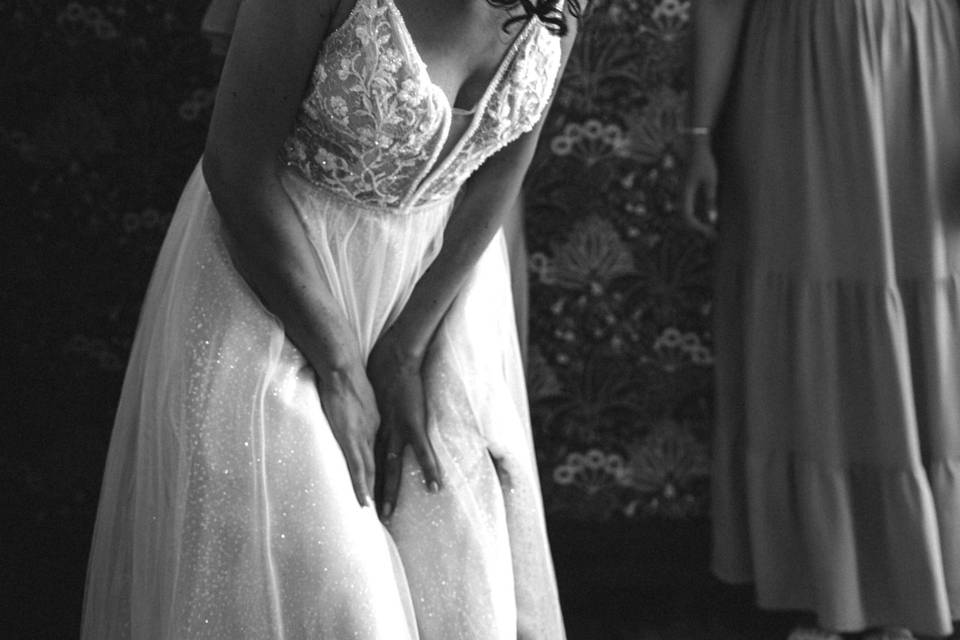Preparation mariée
