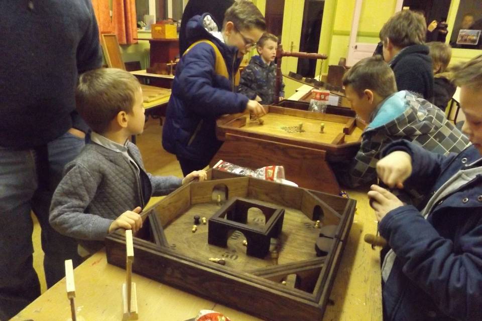 Jeux en bois d'un autre temps