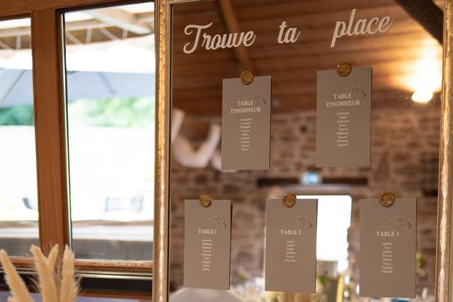 Décorations du mariage