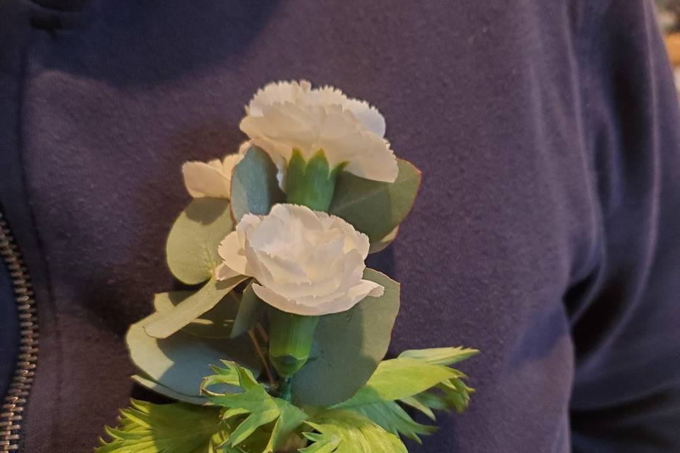 Boutonnière pour marié