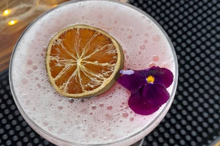 Cocktail Rose velour