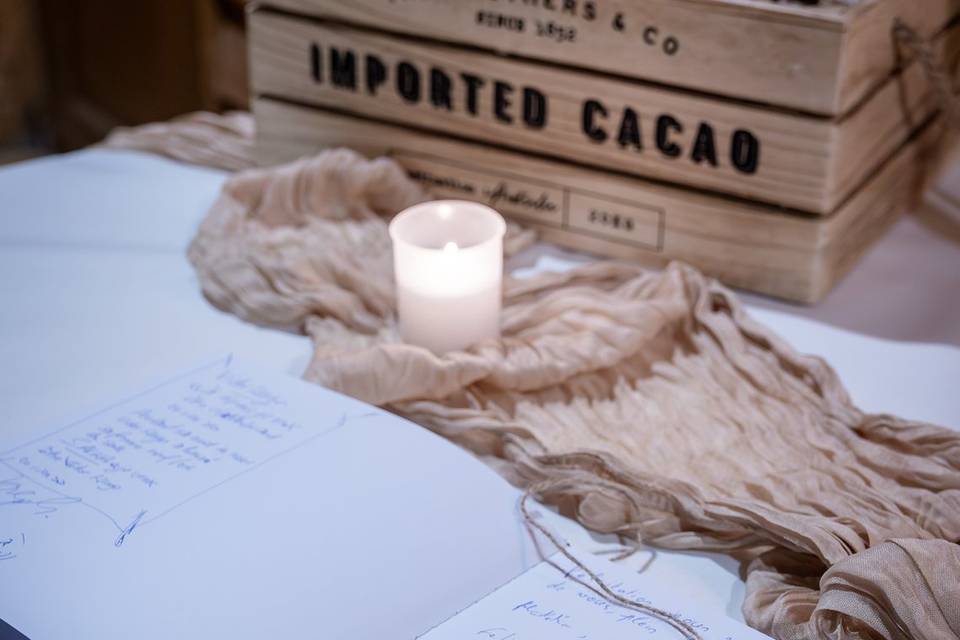 Livre d'or mariage