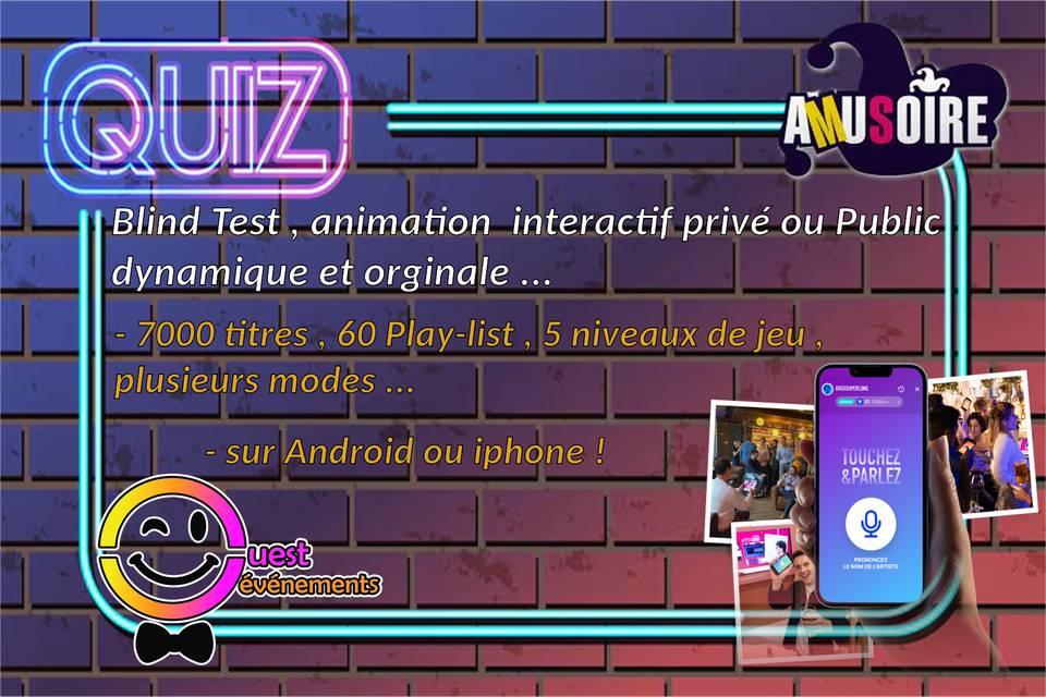 Nouveau système blind test