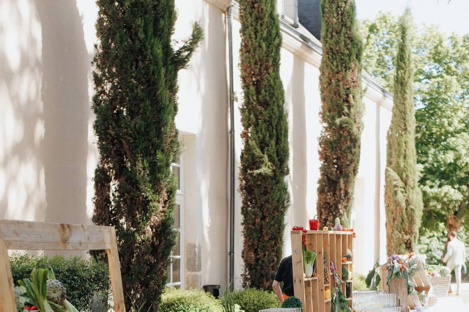 Devant orangerie