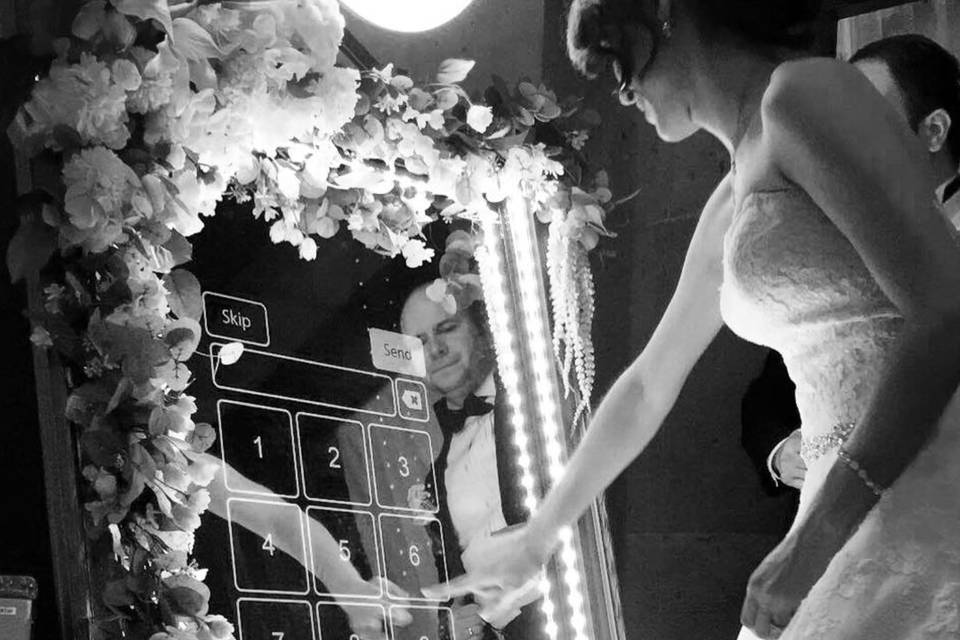 Photobooth miroir mariage