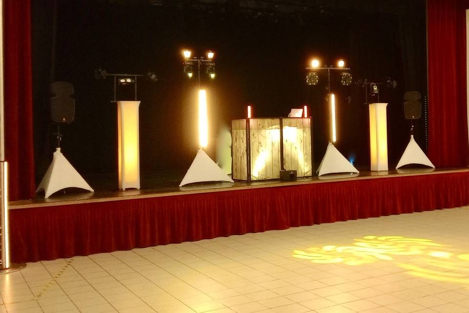 Installation structure full wh