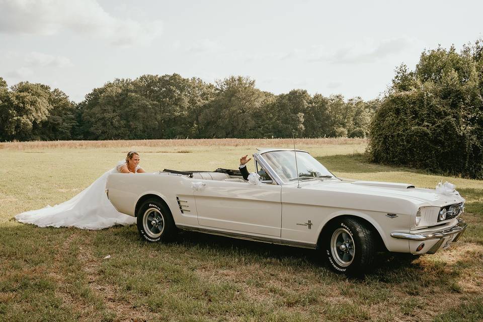 Voiture des mariés