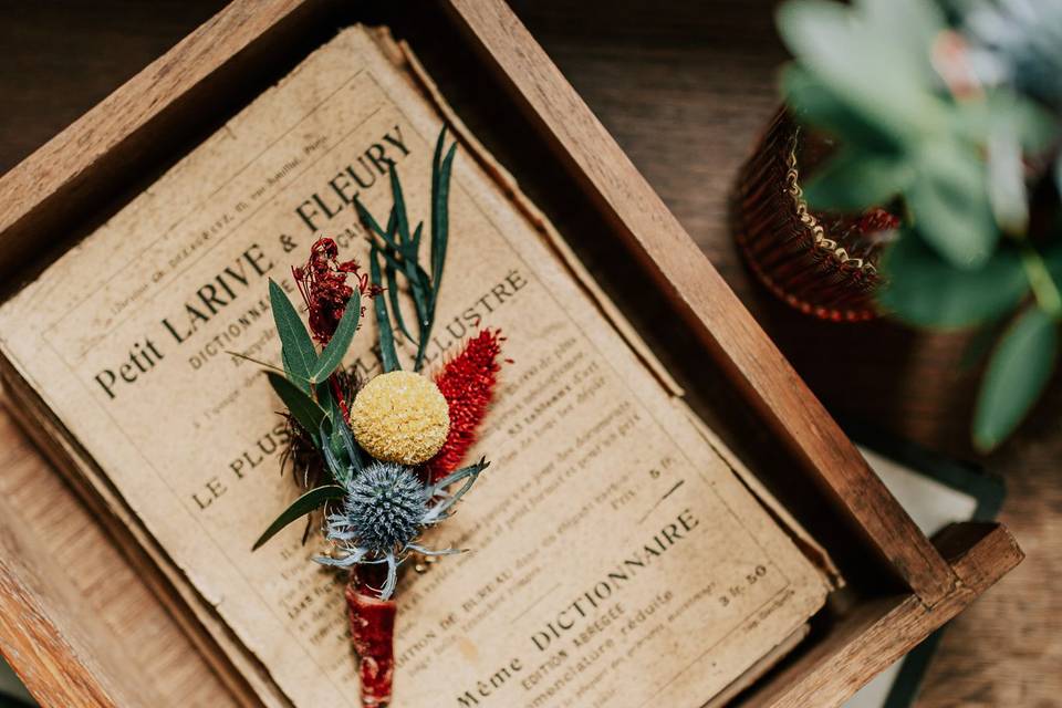 Boutonnière du marié