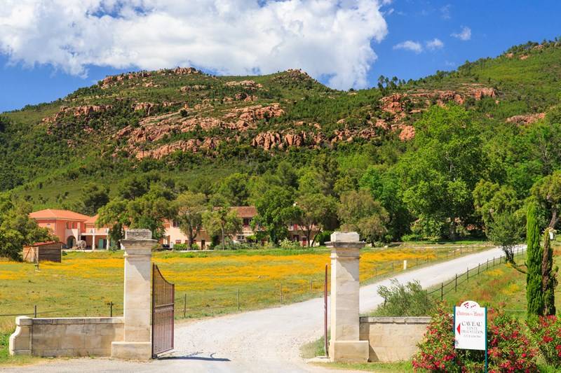 L'arrivée au domaine