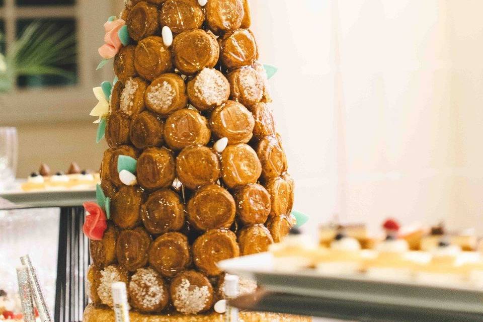 Pièce montée de choux