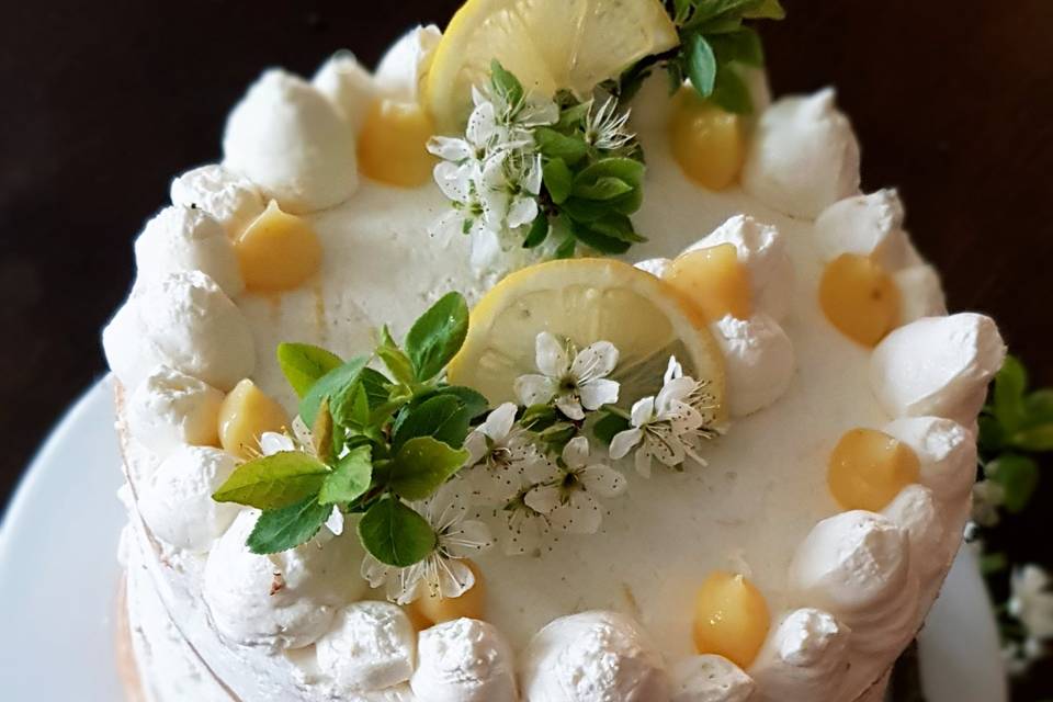 Naked cake citron