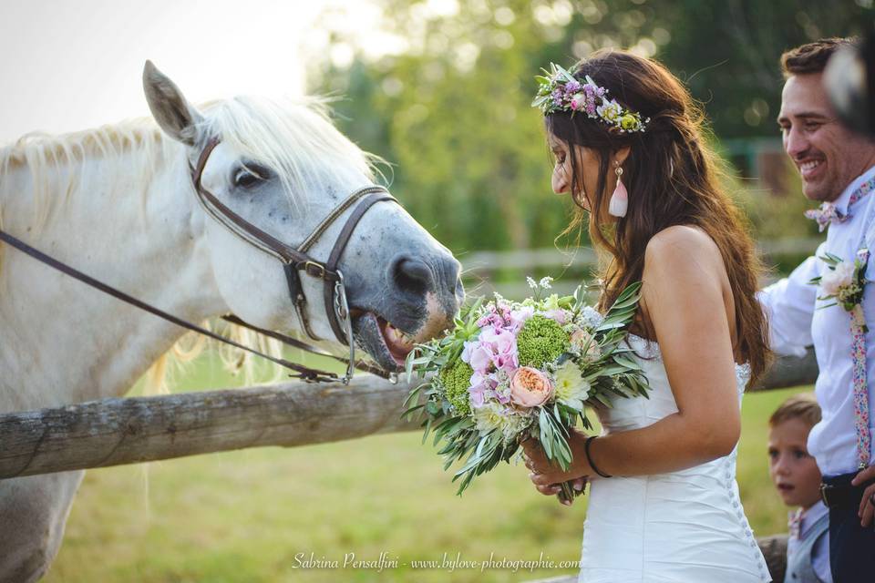 Mariage coloré