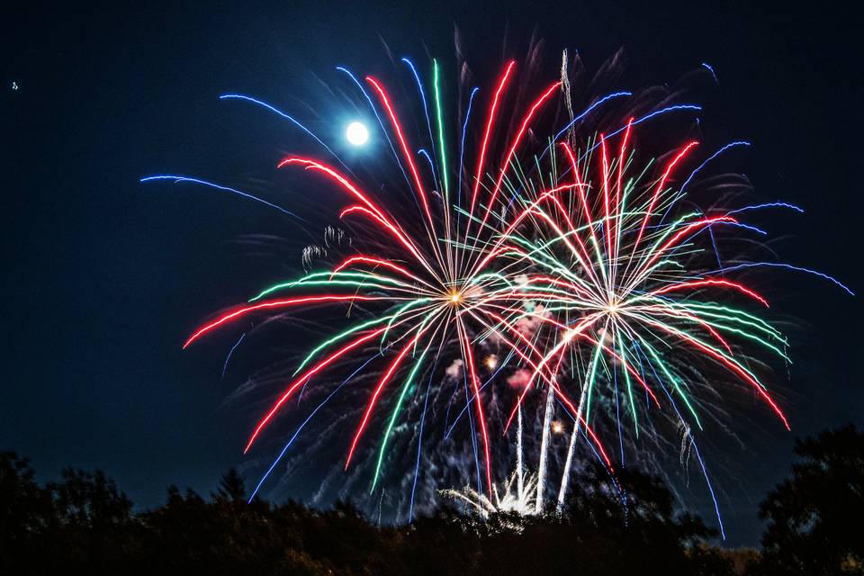 Feu d'Artifice Parc Château