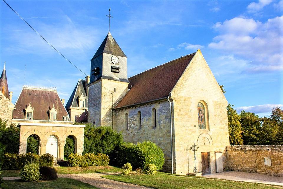 Château depuis village