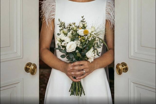 Portrait de la mariée
