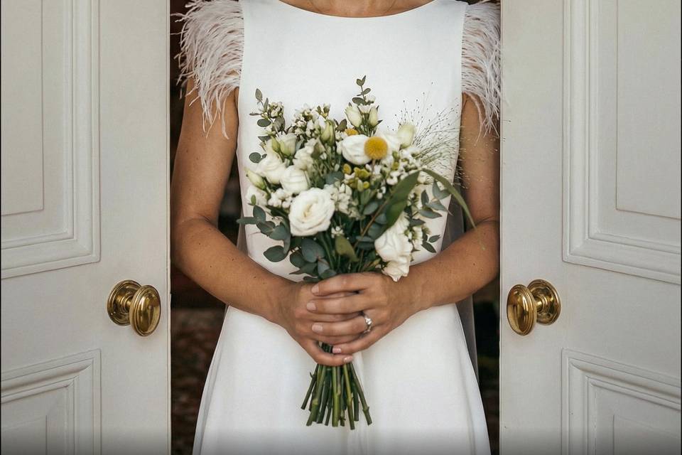 Portrait de la mariée