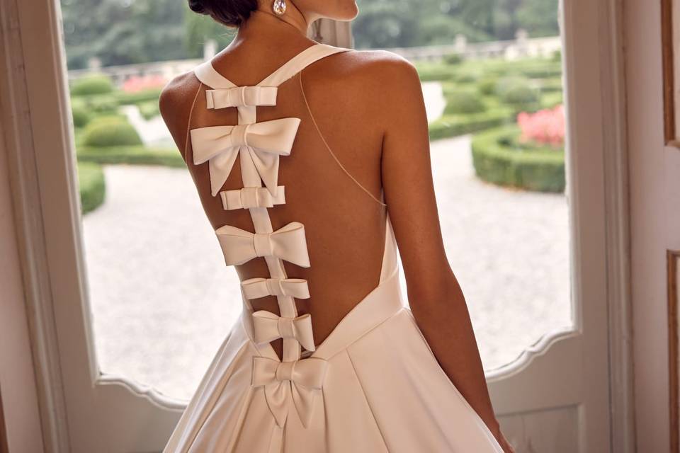 Dos robe de mariée