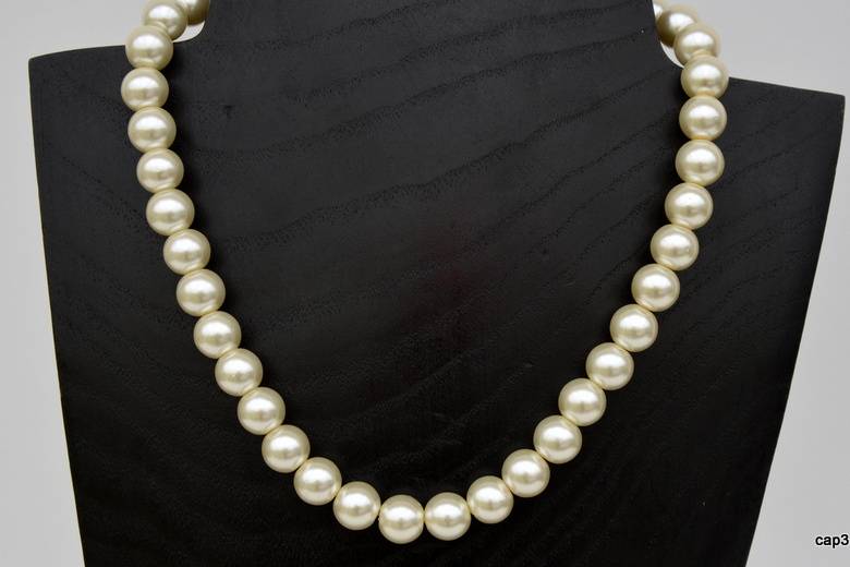 Collier grosses perles
