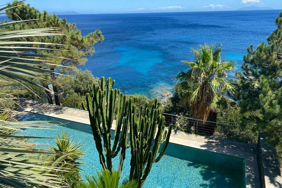 Vue mer depuis la terrasse n°2