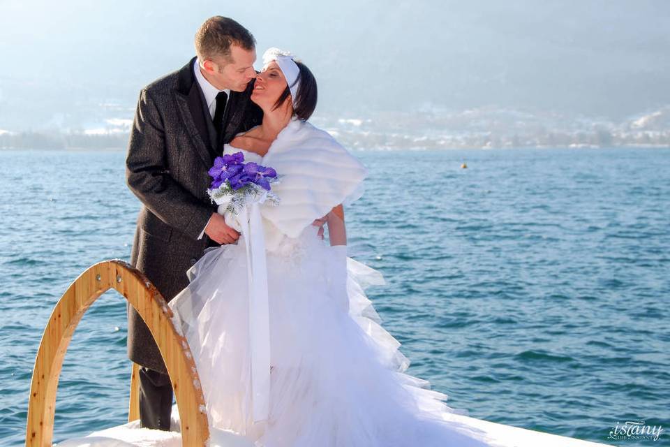 Couple balcon Annecy