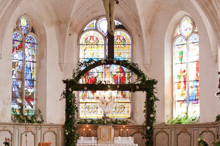 Décor d'église