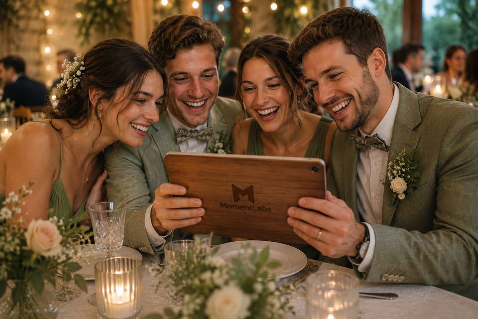 MomentTablet, invités