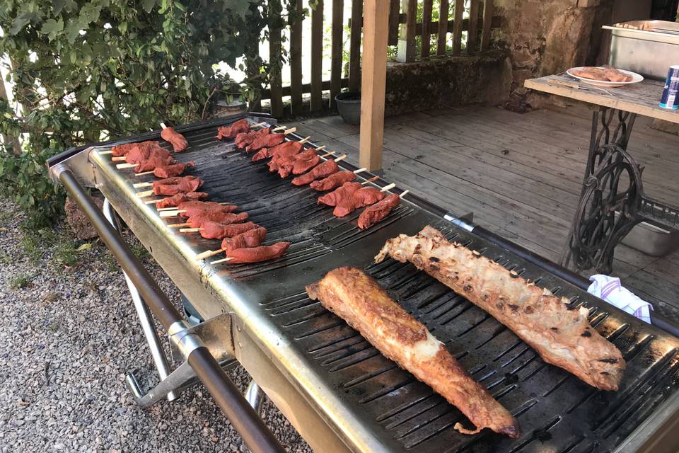 Barbecue du lendemain