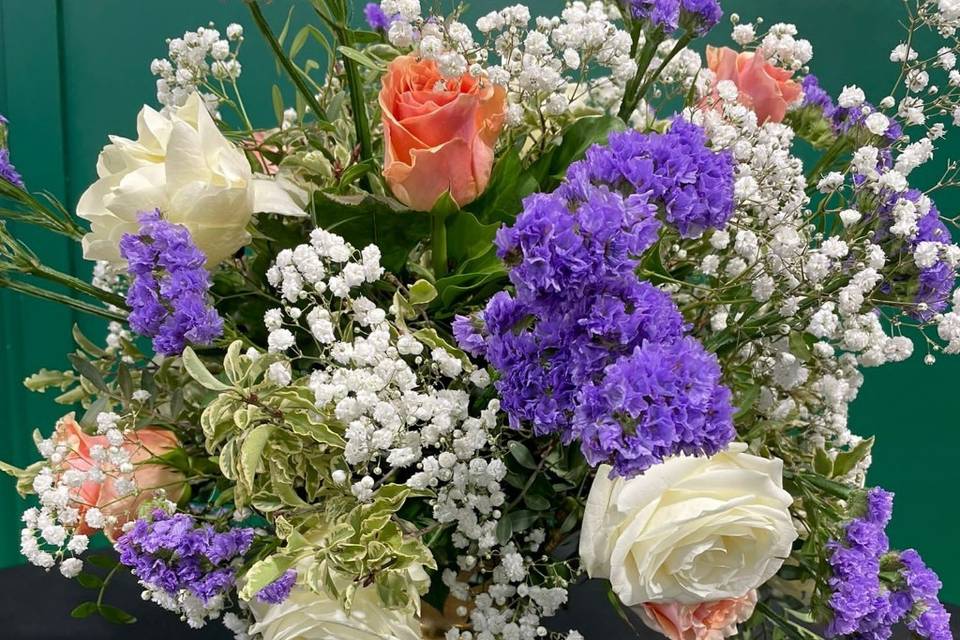 Bouquet moyen violet