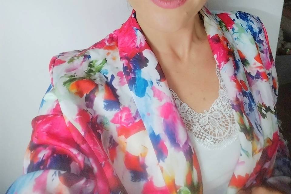 Maquillage fleur