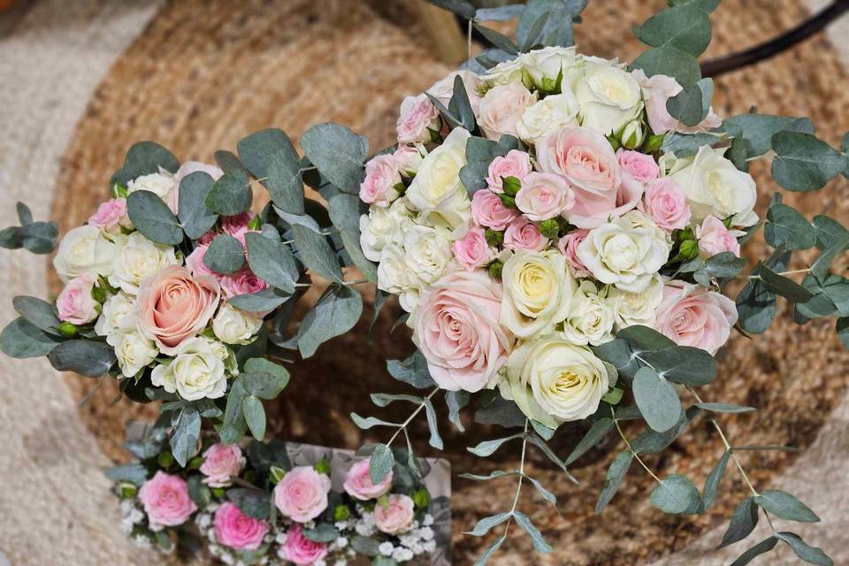 Bouquet de mariée &boutonnière