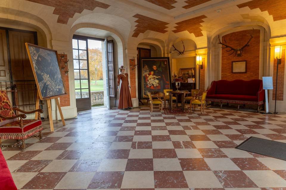 Hall d'entrée château