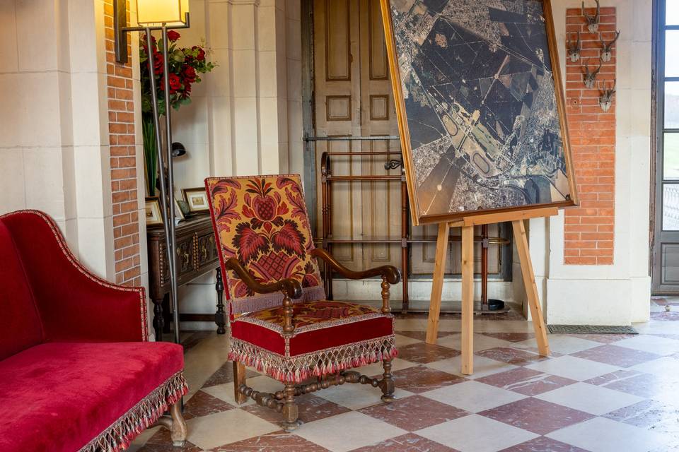 Hall d'entrée château