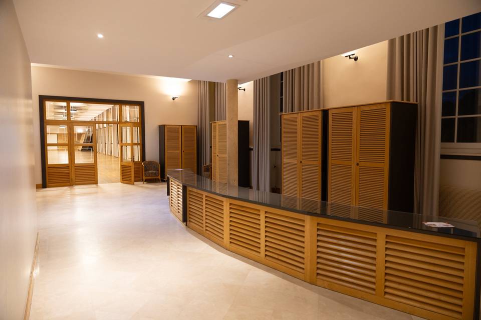 Intérieur Orangerie nuit
