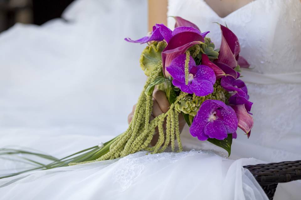 Bouquet d'orchidée