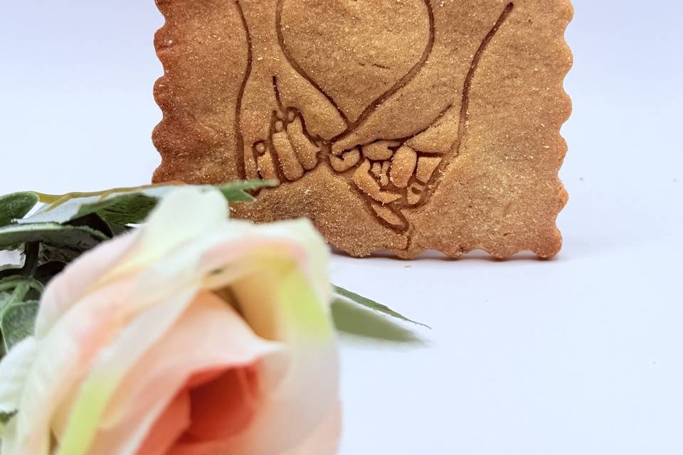 Biscuit main coeur