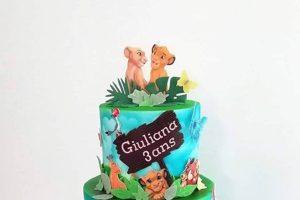 Lion King cake