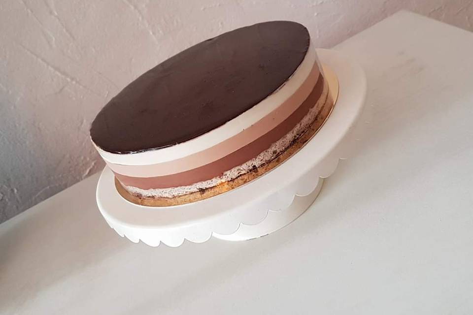 Entremet 3 chocolats