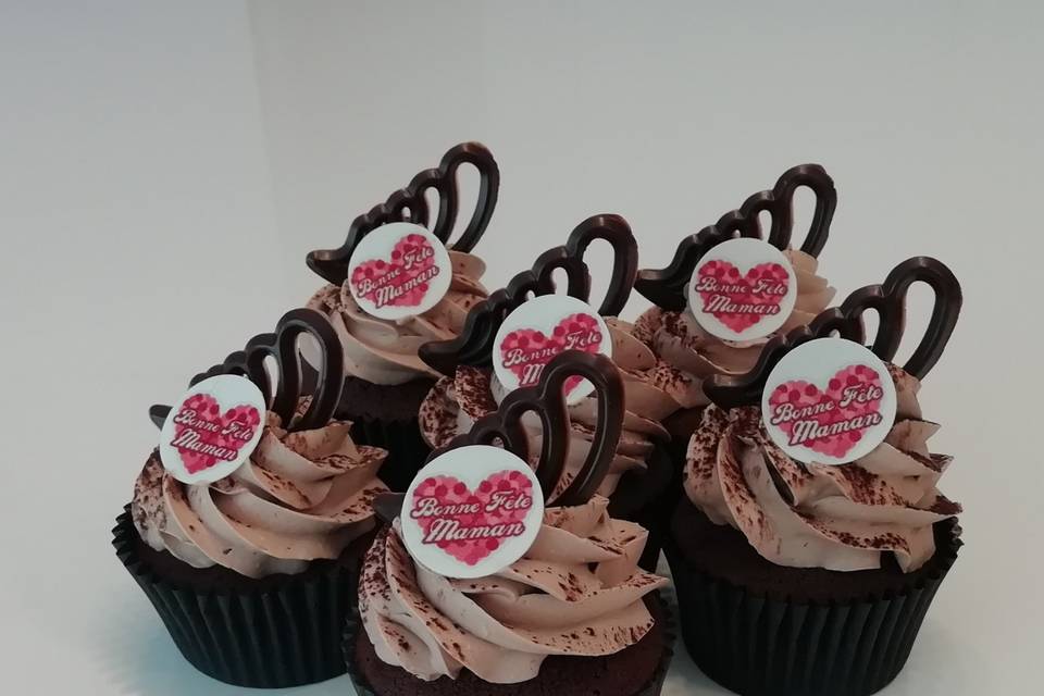 Cupcakes chocolat Nutella