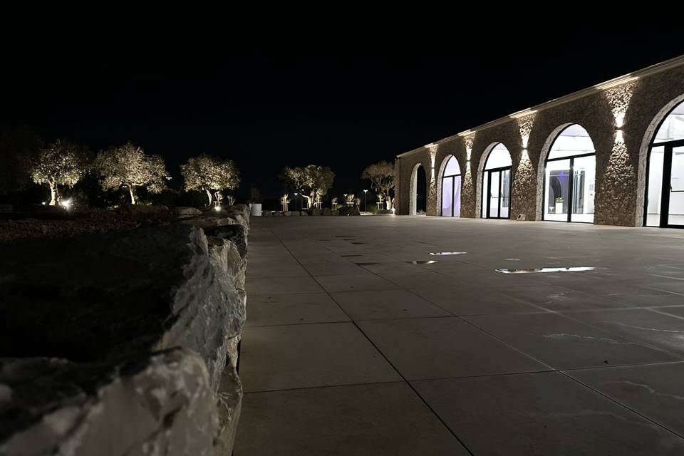 Terrasse de nuit