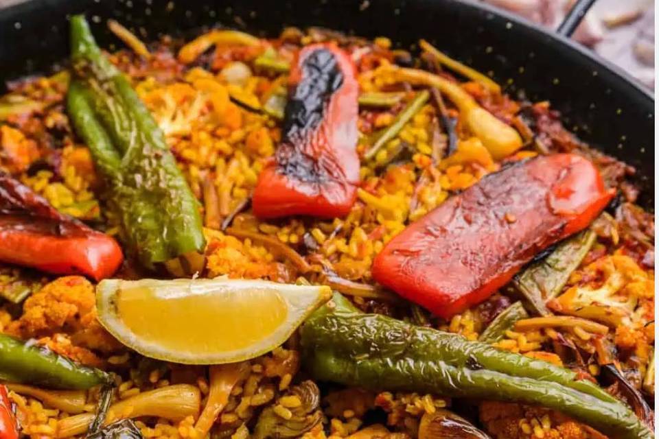 Paella de légumes