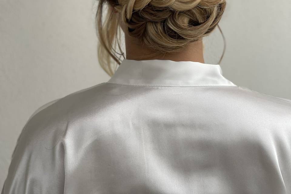 Chignon bas élégant