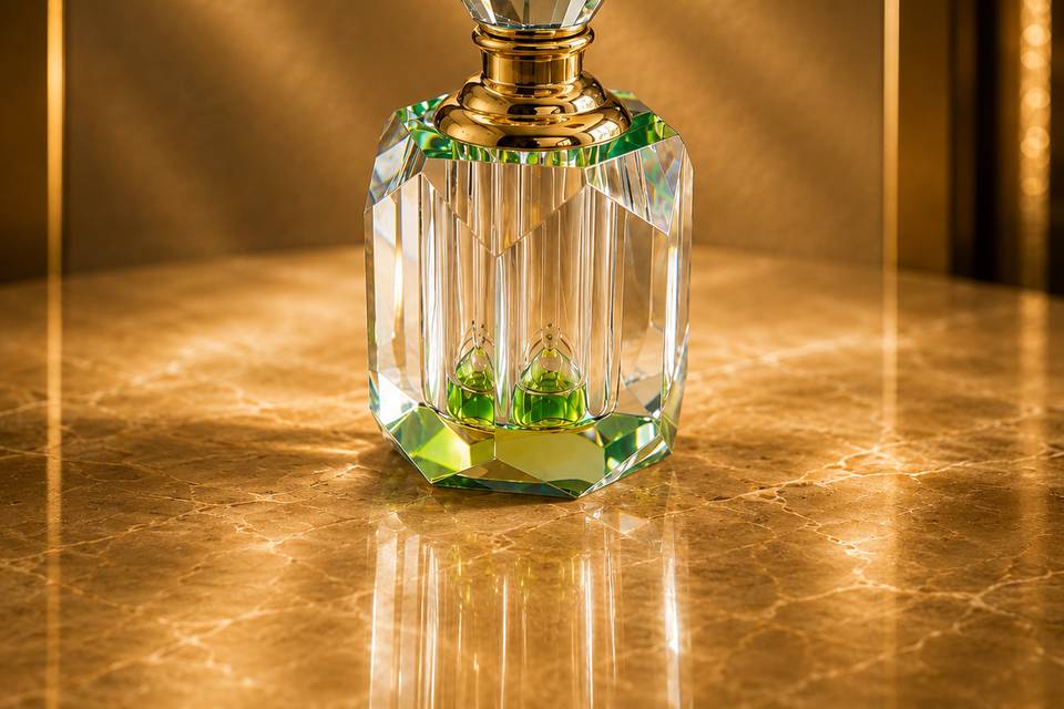 Flacon émeraude