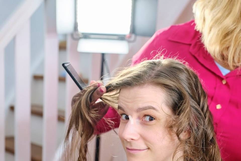 Avant la mise en beauté