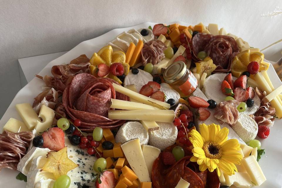 Plateau charcuterie fromage XL