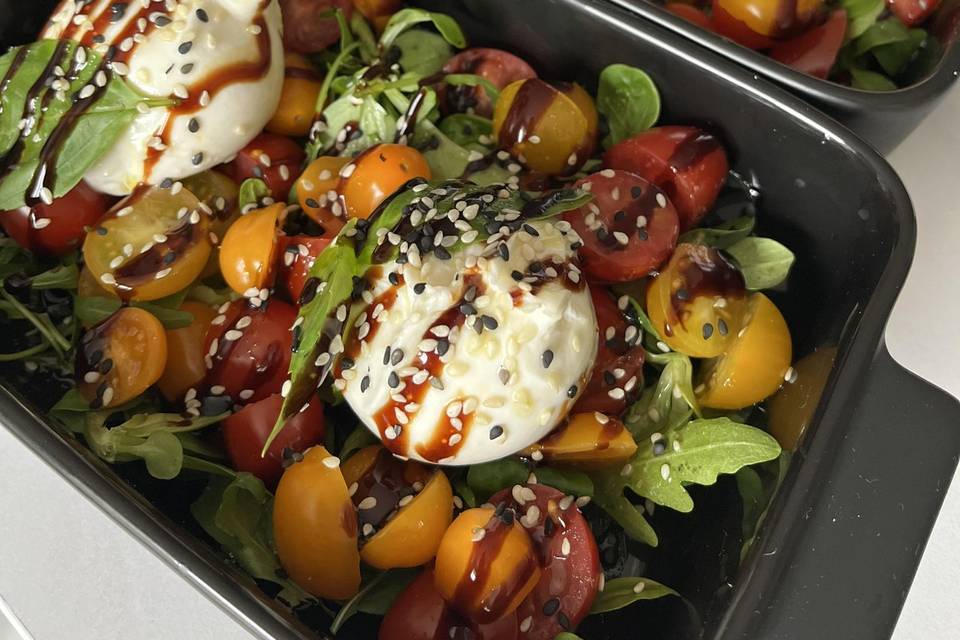 Burrata tomates