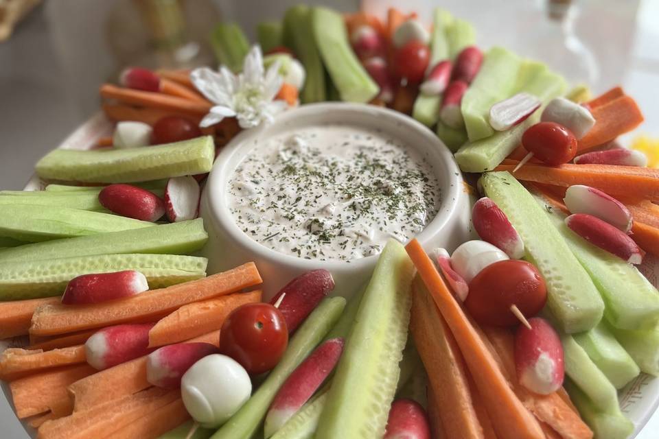 Plateau crudités