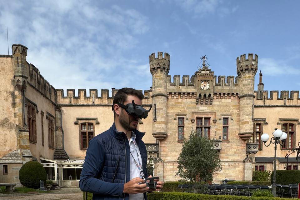 Drone FPV à la Grange Fort