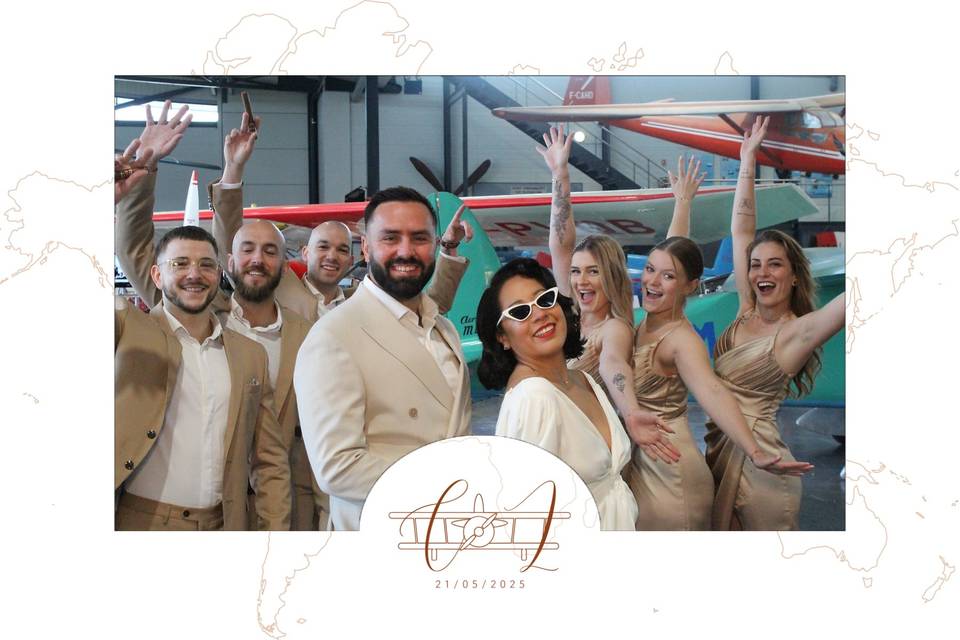 Mariage aviation